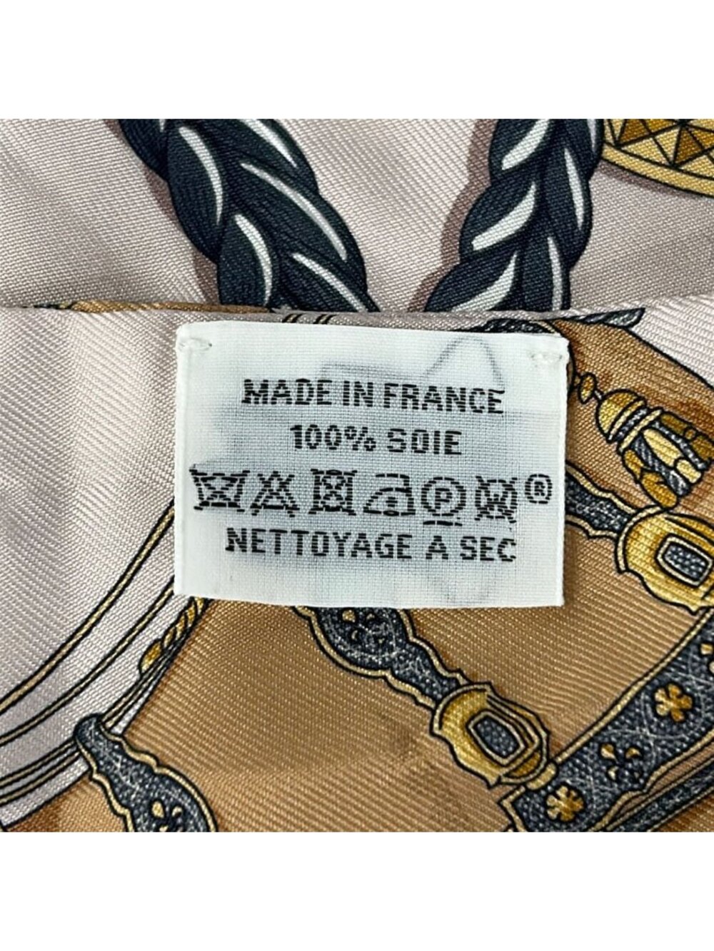 Hermes Scarf Twill Pink Multi Ribbon Grand Apparat - Picture 3 of 7